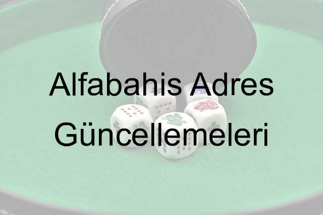 Alfabahis Adres