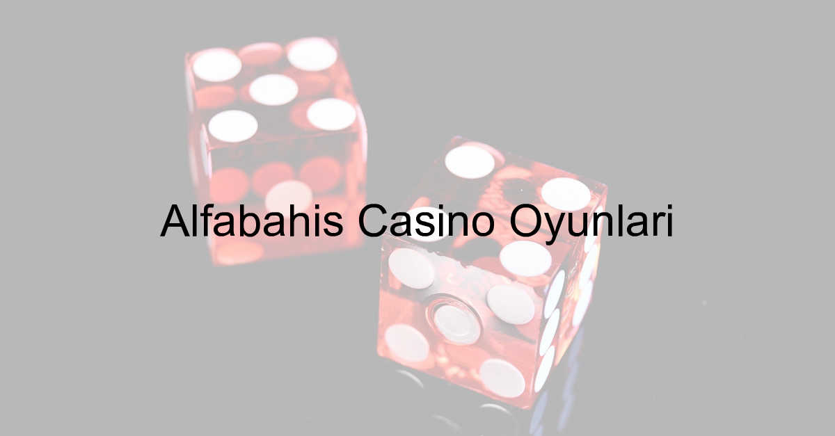 Alfabahis Casino