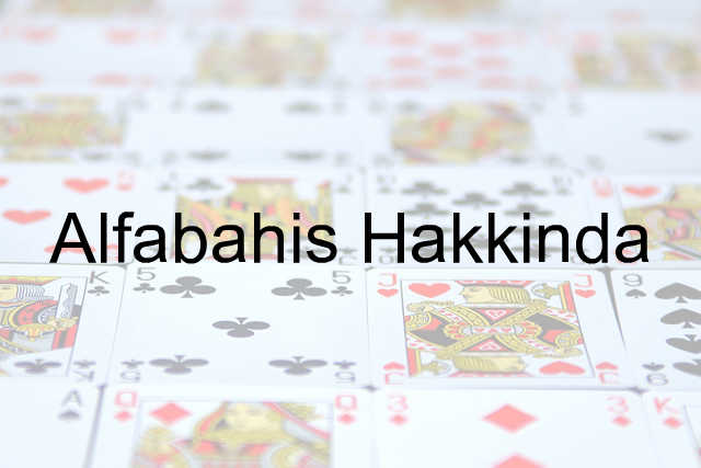 Alfabahis Hakkında