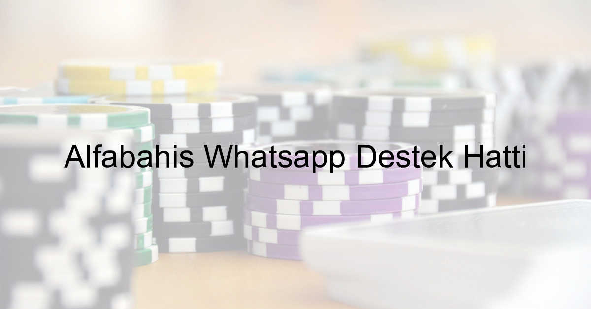 Alfabahis Whatsapp